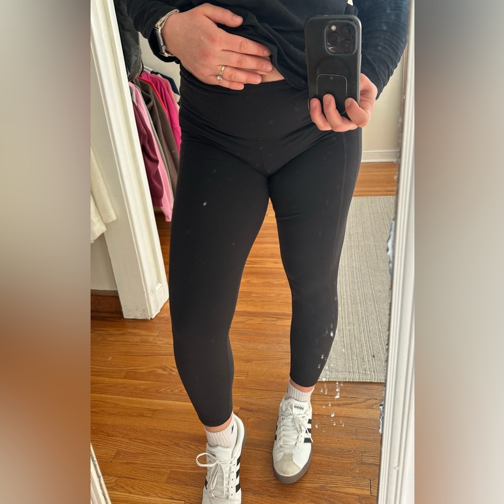 Athleta Black Activewear Leggings 7/8